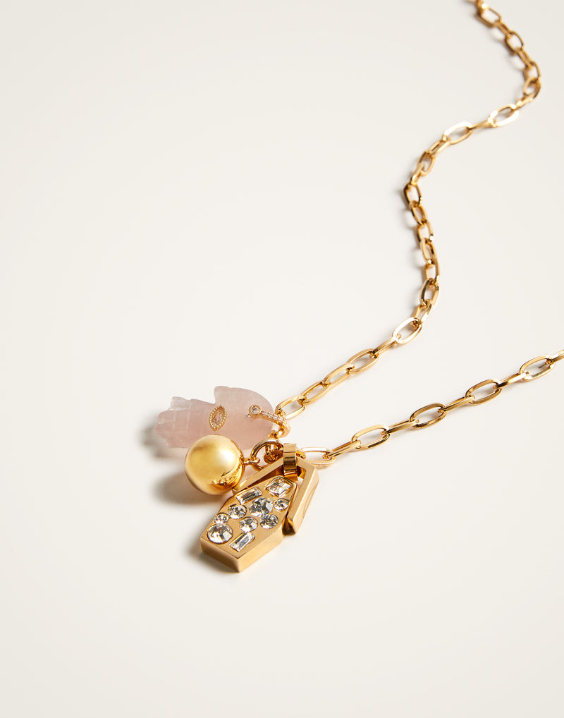 Necklace - Angel Charmed by LaDoubleJ
