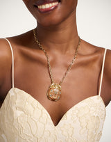 Necklace - Lady Scarab by La DoubleJ