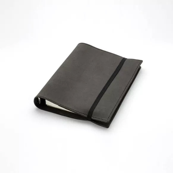 Notebook A5 in grey leather