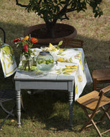 Tablecloth - Linen, Lemons