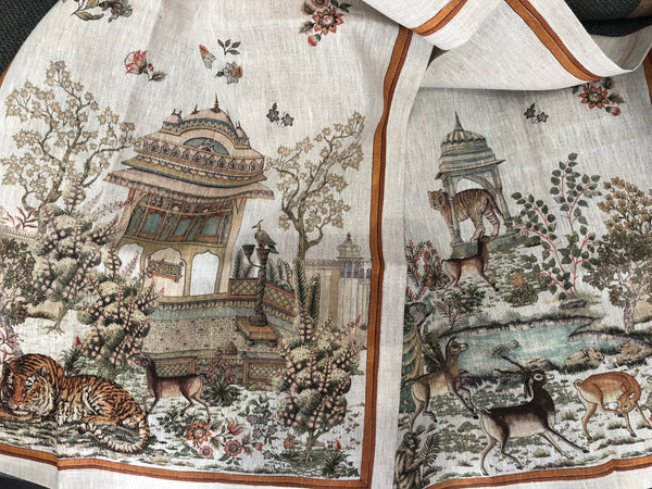 Table Runner - Linen, Mudra