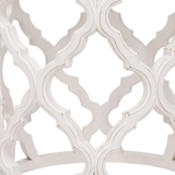 Auxiliary Table - White Ogee