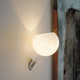 Wall Light - Metal and Glass, White