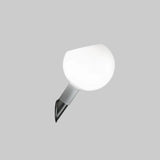 Wall Light - Metal and Glass, White