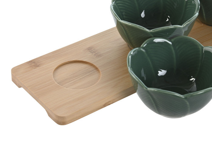 Leaf Shaped Serving Bowls