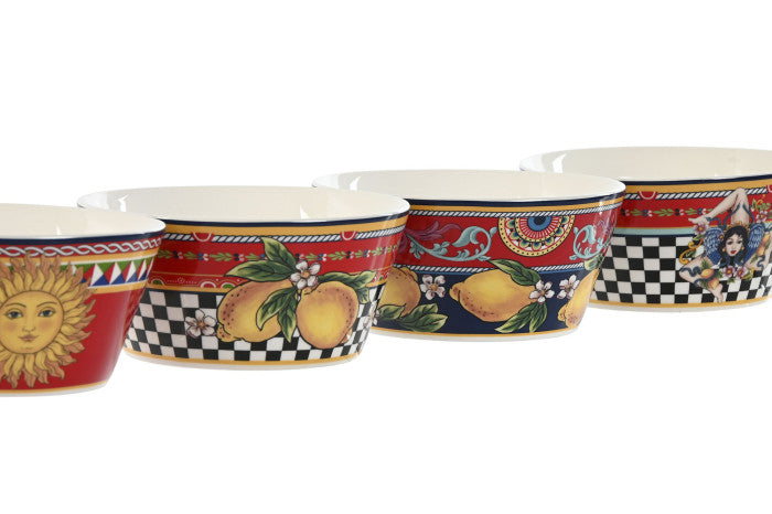 Porcelain Bowls - (set of 4)