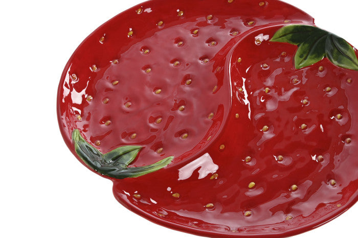 Strawberry Serving Dish