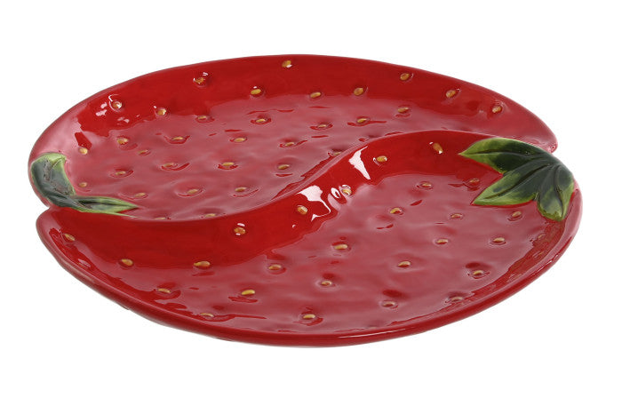 Strawberry Serving Dish