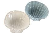 Bowl in shape of a Seashell - Light Blue