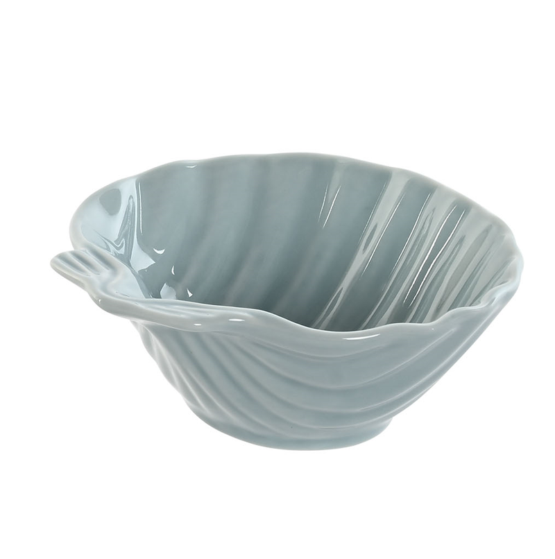 Bowl in shape of a Seashell - Light Blue
