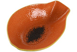Papaya Bowl in Yellow and Orange