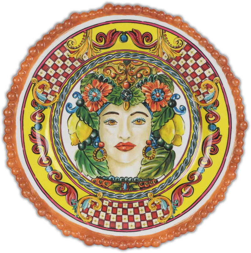 Side Plate - Melamine - Trinacria Collection