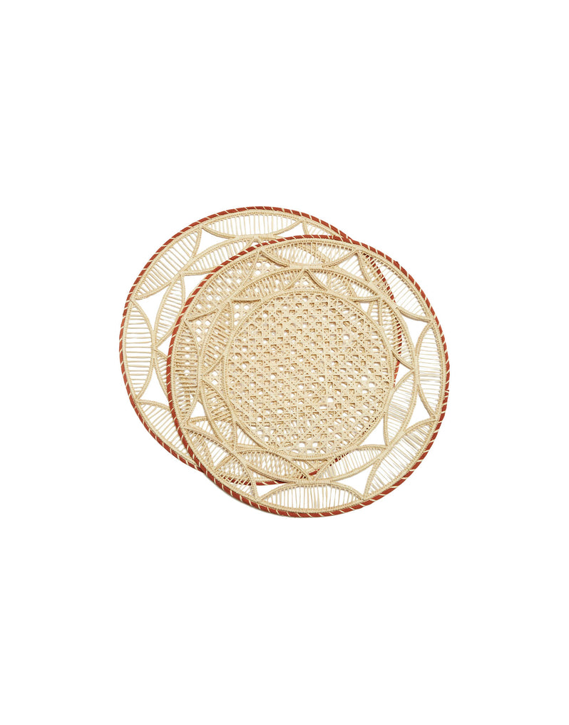 Raffia Placemats Set of 2 By La DoubleJ