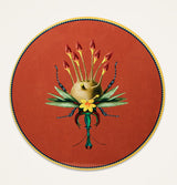 Disk Placemat - Leafbug Brick in Cork (Set of 2)