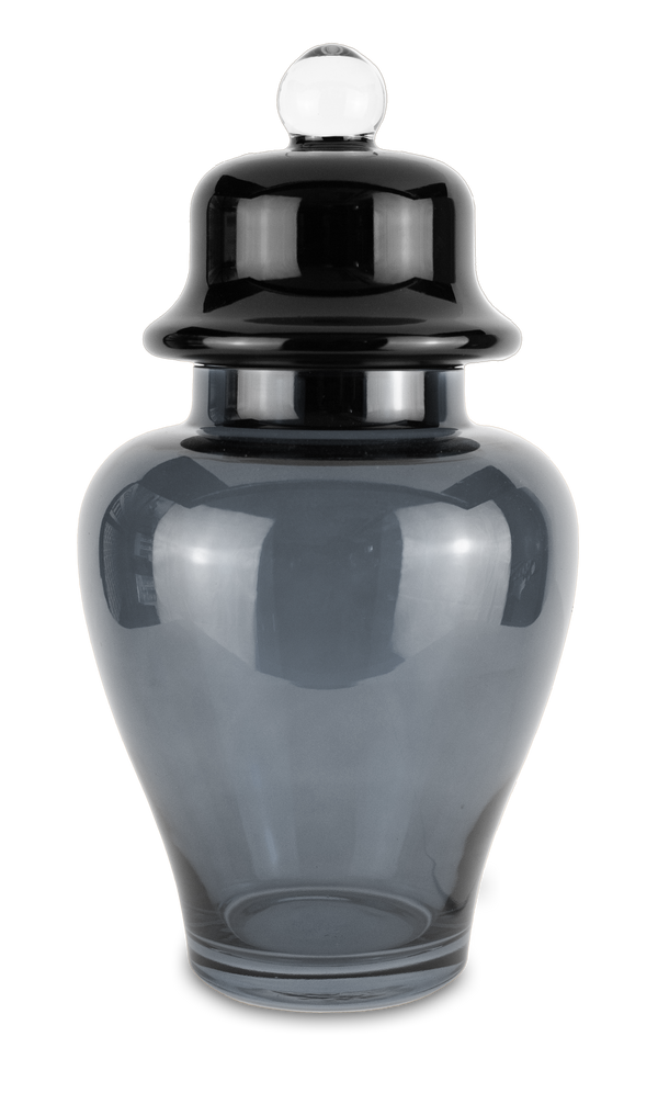 Vesti La Tavola Collection; Carafe/Bottle in Glass - Classic Smoke (medium)