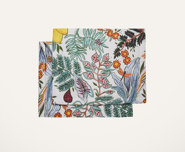 Botanical Placemats set of 2 by La DoubleJ