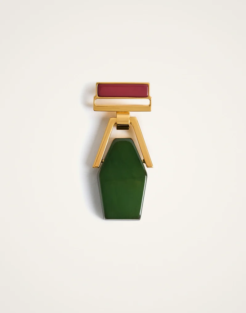 Portal Brooch in Green by LaDoubleJ