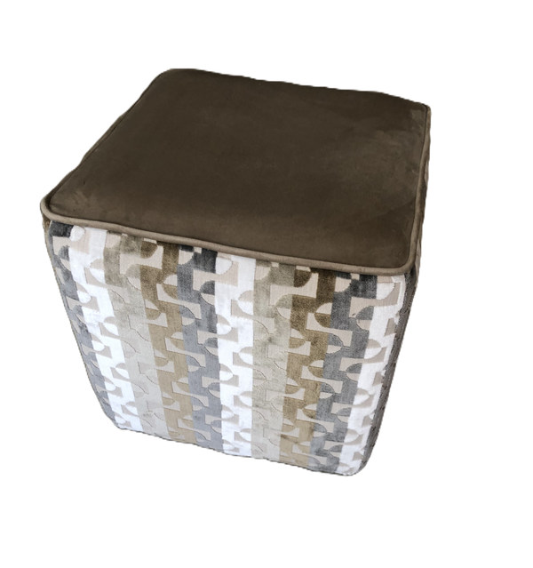 Pouf in Beige - Zartera Collection