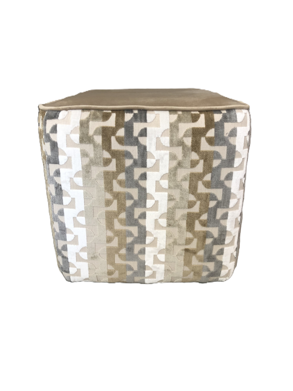 Pouf in Beige - Zartera Collection
