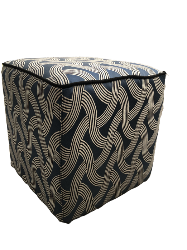 Pouf in Blue - Zartera Collection