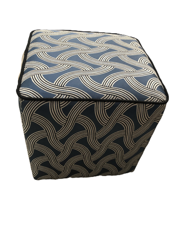 Pouf in Blue - Zartera Collection