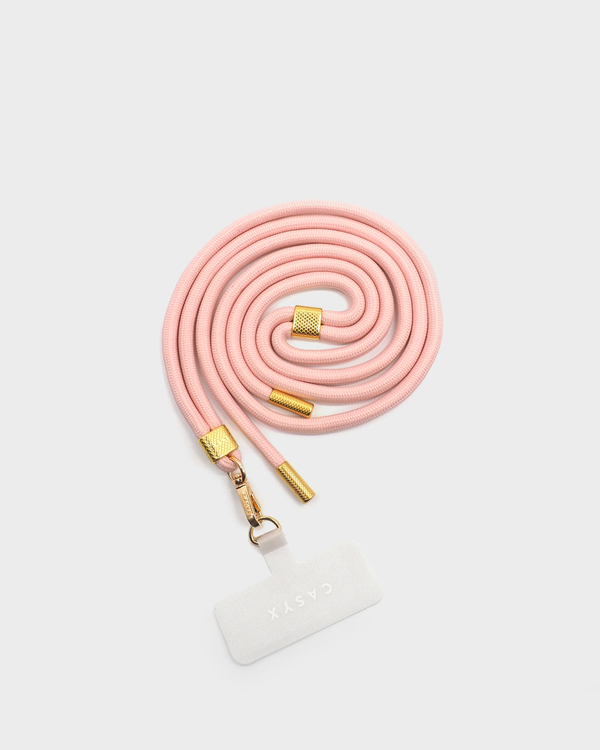 Mobile Phone Cord - Powder Pink