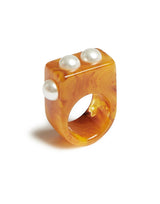 Ring Solid Rust in Acrylic Resin By la DoubleJ