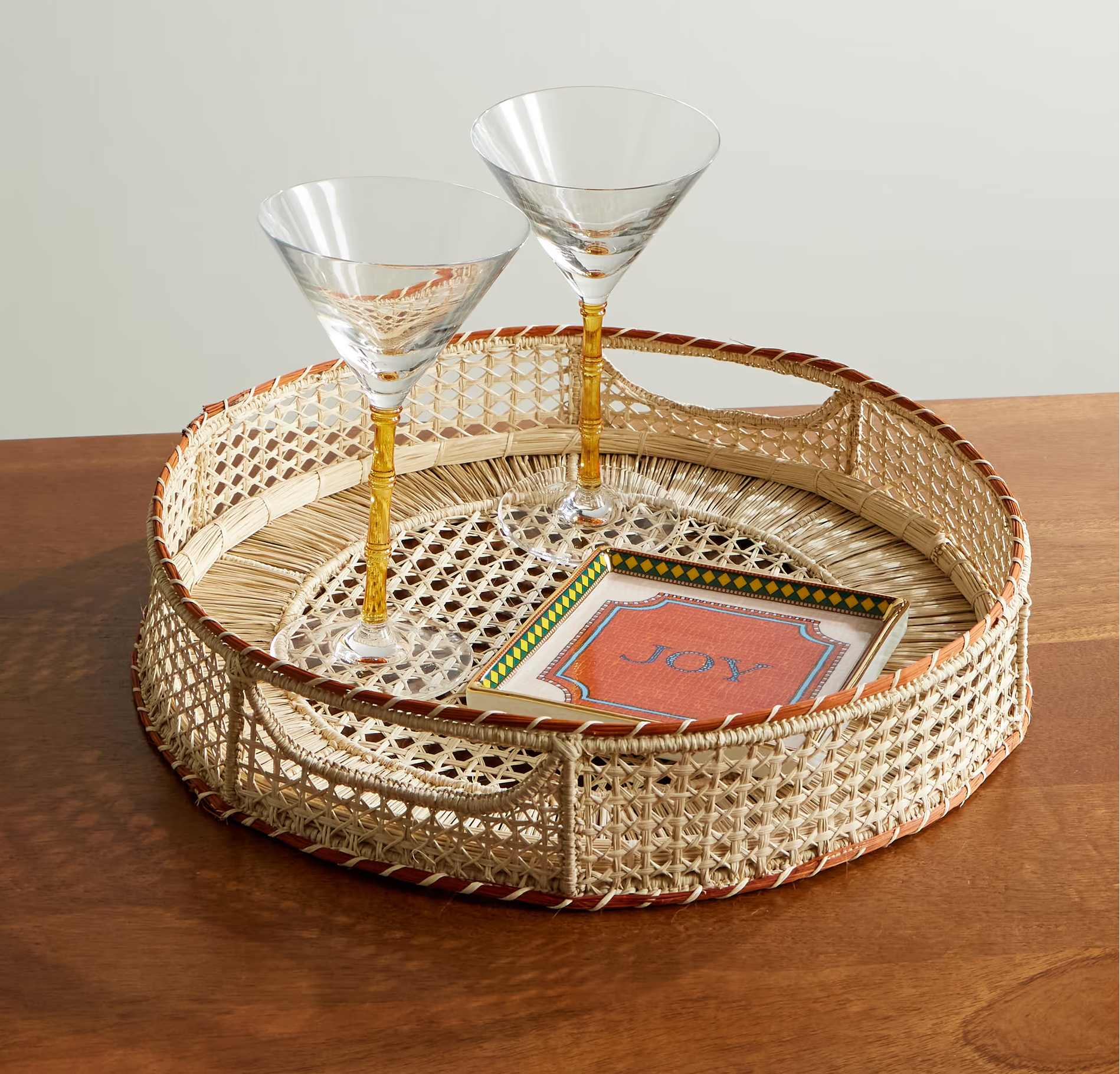 Raffia Tray by La DoubleJ – Zartera Gallery