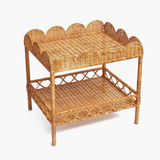 Rattan Side Table
