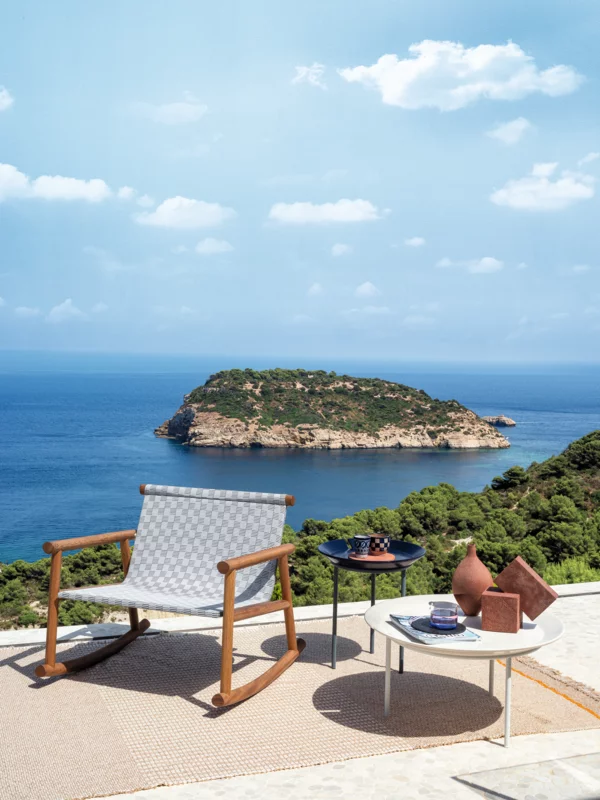 Rocking Chair - Outdoor Gervasoni Hashi Collection