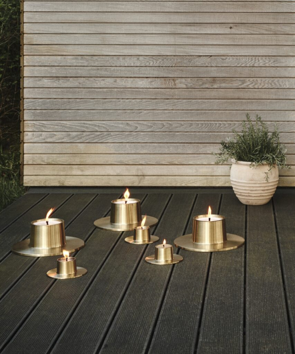 Candleholder - Rose Gold Colour