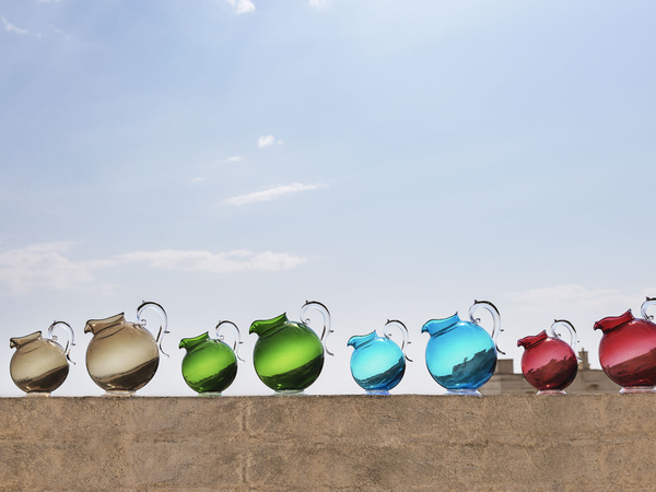 Blue Acrylic Pitcher 2.25L