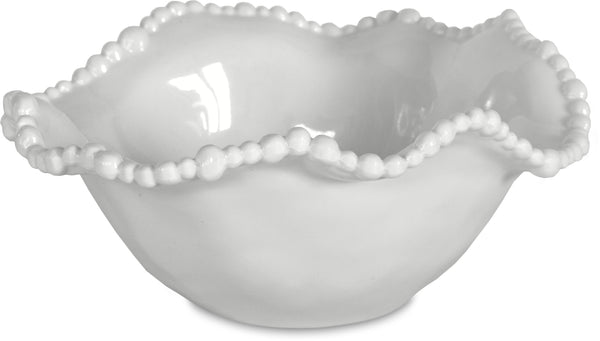Small Salad Bowl in Melamine, White - Joke Collection