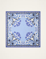 Pareo - Cocoon Placée Blue in Cotton Voile by La DoubleJ