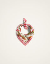 Foulard - Ambrosia Placée Green in Silk Twill by La Double J