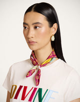 Mini Foulard - Florette Fuchsia by La DoubleJ