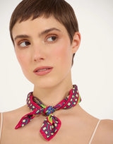 Mini Foulard - Lemuria, Pink by La DoubleJ