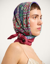 Foulard - Regalia, Red by La DoubleJ