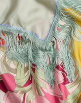 Reversible Foulard - Tulip, Light green by La DoubleJ