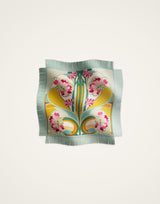 Reversible Foulard - Tulip, Light green by La DoubleJ