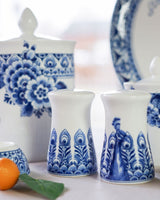 Salt and Pepper Shaker set - Blue Peacock