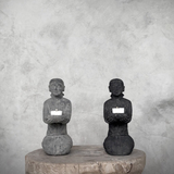 Sitting Statue in Stone