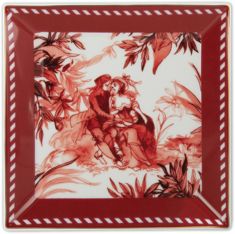 Gift Square tray - Le Rouge collection