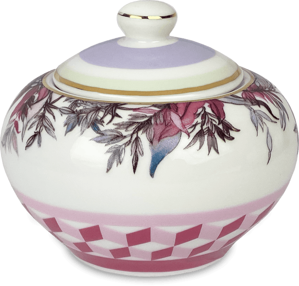 Firenze Collection; Sugar Bowl in Porcelain