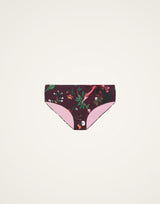 Bikini Bottom  - Zooflora Goddess, Bordeaux by La DoubleJ