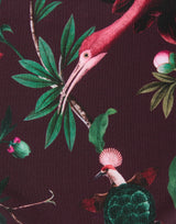 Bikini Bottom  - Zooflora Goddess, Bordeaux by La DoubleJ