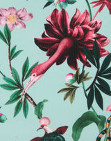 Swimsuit - Zooflora, Light Blue by La DoubleJ