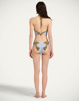 Swimsuit - Oceania Placée Light Blue in Lycra by La DoubleJ