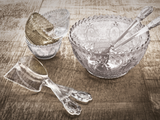Acrylic Salad Bowl with Servers