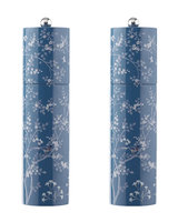 Chinoiserie Salt & Pepper Mill in Blue Grey